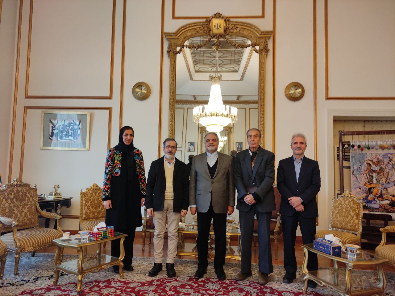 دیدار دبیر کل همایش با سفیر کبیر ایران در آنکارا 